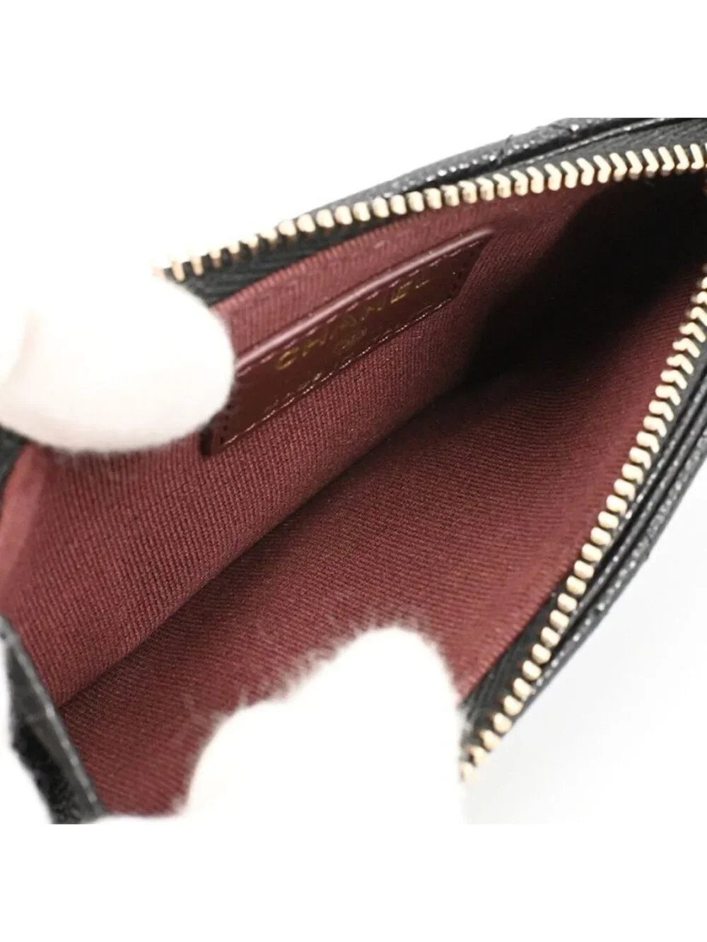 Chanel Coin Purse Zip Card Case